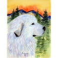 thumbnail image 1 of Carolines Treasures SS8236GF Great Pyrenees Flag - Garden Size- 11 x 15 in., 1 of 3