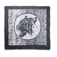 thumbnail image 3 of Allsaints Noche White Tiger Print Square Scarf, 3 of 3