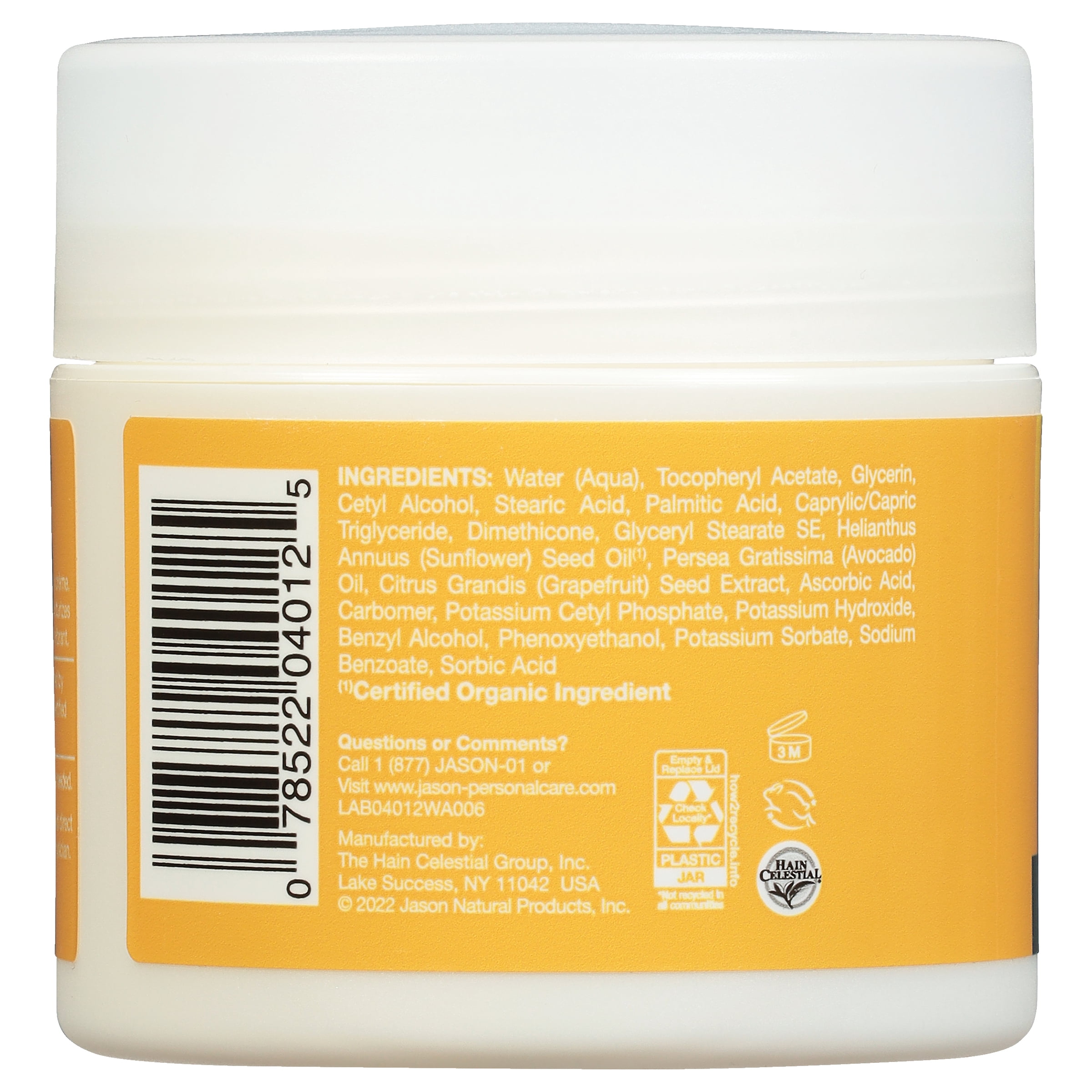 JASON Vitamin E 25,000 IU Body & Face Moisturizing Creme, 4 oz