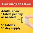 thumbnail image 4 of Nature Made Chewable L Theanine 200mg, Stress Relief Support, Chewable Tablets, 50 Count, 4 of 10