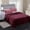 Red, variant on JML Soft Plush Fleece Blanket For Bed Sofa,Lightweight Flannel Blanket,Full/Queen 79"x81",Purple