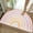 Pink, variant on Cute Rainbow Sugar Colors Bathroom Rugs Non-Slip Washable Absorbent Plush Microfiber Floor Doormats Bath Mat Super Soft for Entrance Decoration Indoor Water Absorption (Pink, 60 * 90cm)
