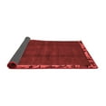 thumbnail image 2 of Ahgly Company Indoor Rectangle Abstract Red Modern Area Rugs, 7' x 10', 2 of 4
