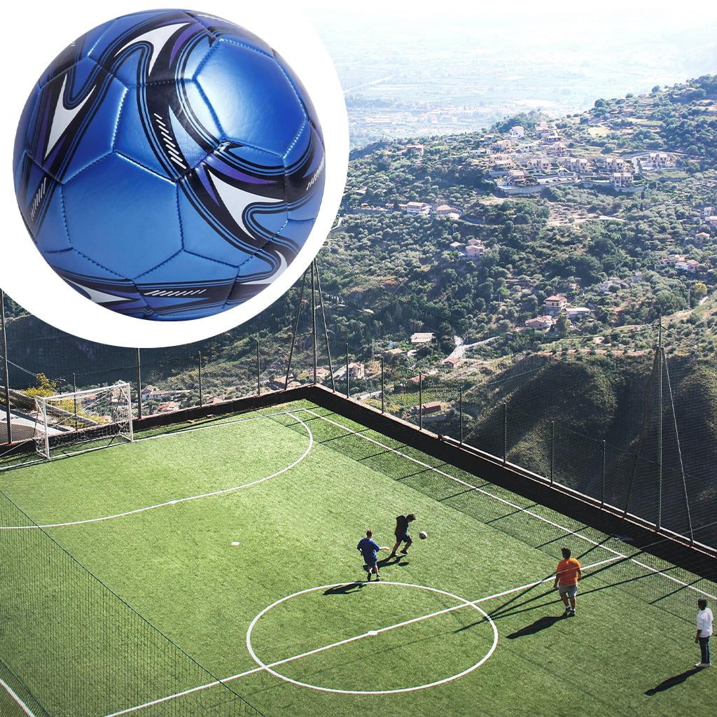 harayaa Blue Size 5 Football Sphere Suitable for Matches Training Ball Balanced Weight