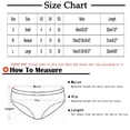 thumbnail image 3 of MuZeFu Thongs for Women Cotton Women's Fashion Sexy Transparent Low Waist G-string Pants Panties Thong, 3 of 3