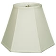 thumbnail image 1 of Royal Designs 14" Hexagon Lamp Shade White, 1 of 2