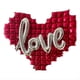 thumbnail image 1 of Fondo en Forma de CorazóN Globo de Papel de Aluminio para Pared Globos con Letras de Amor para Fiesta de Bodas Feliz DíA de San ValentíN A, 1 of 5