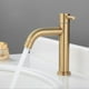 thumbnail image 4 of Grifo monomando para lavabo de baño, color dorado cepillado, 304, con agua fría y caliente, s202412241680, 4 of 5