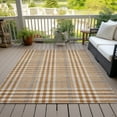 thumbnail image 6 of Addison Rugs Chantille Indoor/Outdoor Transitional Geometric, Abstract Paprika Washable Rectangle Rug, 2'6" x 3'10", 6 of 6