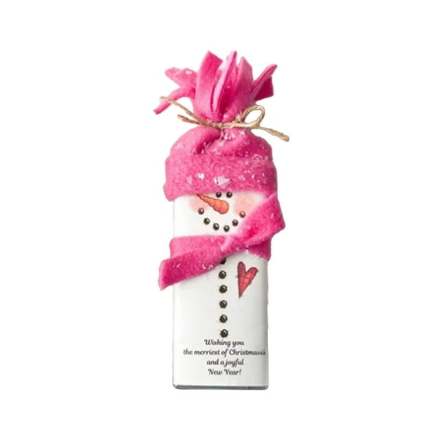 Ynlkorvg Food Storage Santa Hide A Book Gift Basket Chocolate Lovers Candy Red Gloves Unique Gift