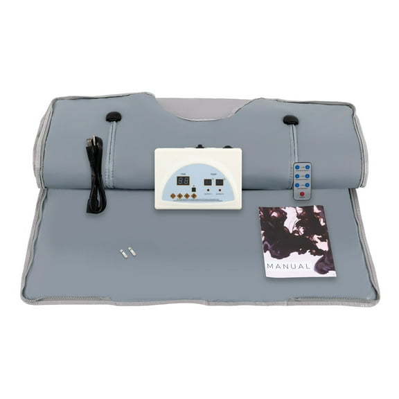 Far Infrared Sauna Blanket Thermal Heating Therapy,650W,Silver