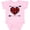 AD-Pink, variant on Inktastic Buffalo Plaid Valentines Day Heart Boys or Girls Baby Bodysuit