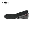 thumbnail image 3 of Plantillas de altura ajustables Zapatos deportivos Pies Tacón de talón Amortiguador Absorción Trimmable 27cm Largo PVC hombres Mujer Pad Pad 9cm, 1 par seitruly OD003616-04, 3 of 7