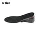 thumbnail image 3 of Plantillas de altura ajustables Zapatos deportivos Pies Tacón de talón Amortiguador Absorción Trimmable 27cm Largo PVC hombres Mujer Pad Pad 9cm, 1 par Inevent OD003616-04, 3 of 7
