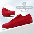 thumbnail image 3 of Women’s Men’s Fashion Sneakers High Low Top Shoes Casual Lightweight Walking Shoes for Women Men Comfortable Outdoor Tennis Sneakers, 3 of 7