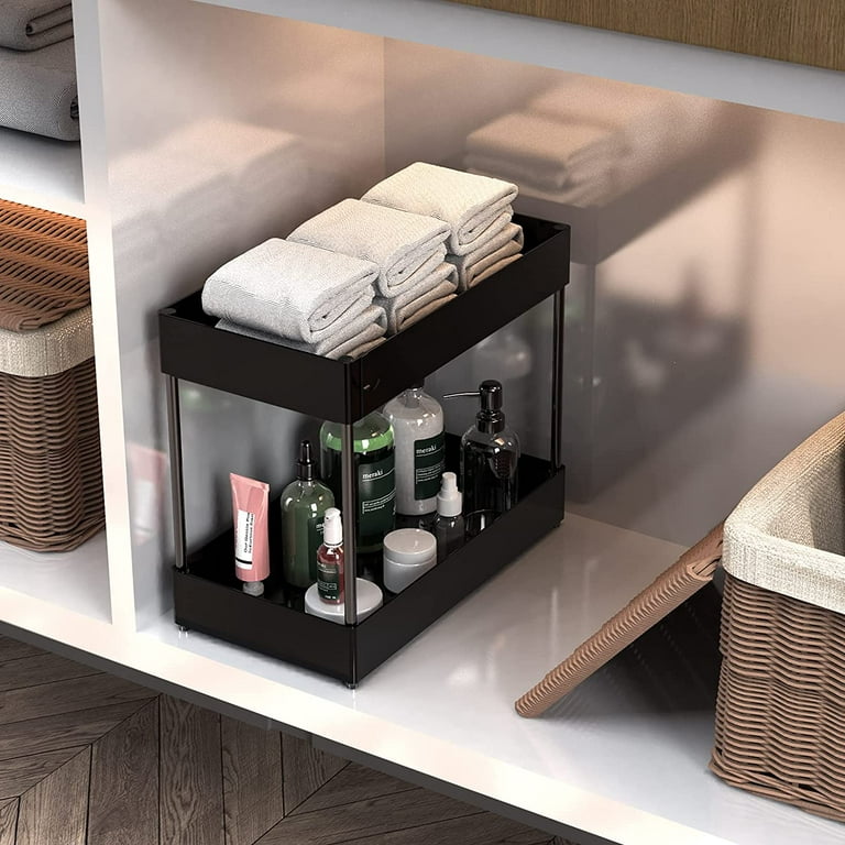 Multi-purpose Sliding Drawer Cabinet Basket Under Sink Organizer Storage  Rack With Drawers For Home Bathroom Kitchen Accessories - AliExpress
