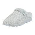 thumbnail image 4 of Jessica Simpson Womens Fluffy Clog Slipper with Memory Foam, 4 of 9