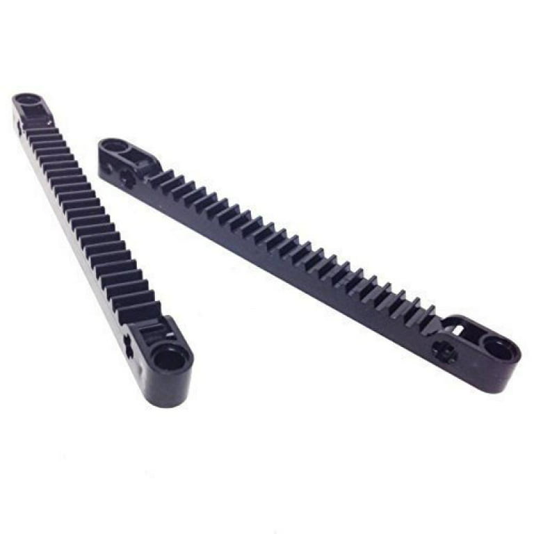 Lego® Parts: Technic, Gear Rack x 13 with Axle and Pin Holes (Pack of 2 - Black) - Walmart.com