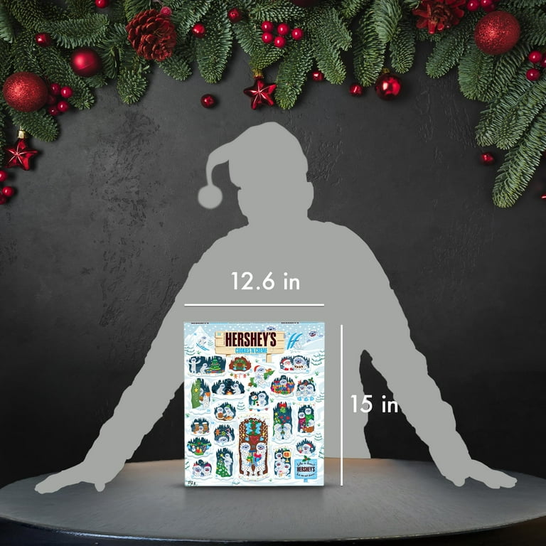 Hersheys Cookies N Creme Advent Calendar 212G/ 7.4Oz - Walmart.com