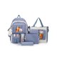 thumbnail image 4 of Juego de 4 mochilas escolares para niñas adolescentes, estudiantes, mochilas (azul) Ndcxsfigh Para Estrenar, 4 of 4
