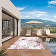 thumbnail image 2 of Pink Spring Floral Outdoor Rug 3x5 Ft, Non Slip Washable Area Rug, Summer Flowers Botanical Vintage Patio Rugs Carpet Runner, Large Floor Mat for Indoor/Outdoor Deck Porch Camping, 2 of 8