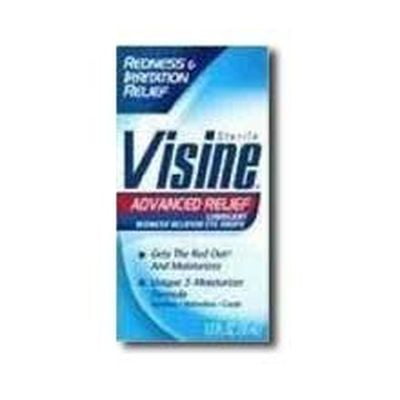 3 Pack - Visine Advanced Redness Relief Eye Drops 0.50 oz