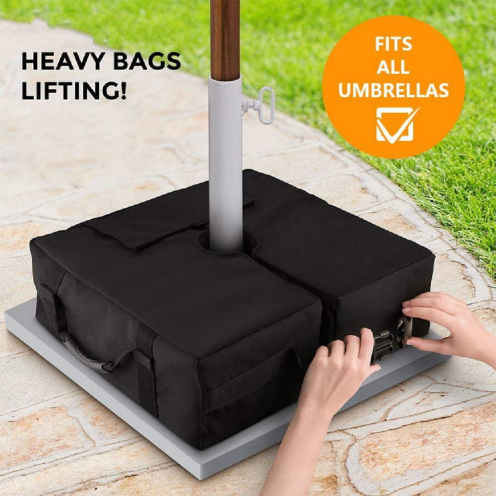 Square Sand Bag Weights for Outdoor Tent Umbrella Base Stand Patio Garden 