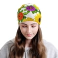 thumbnail image 2 of Gaeub Tiger Swallowtail On Flowers Print Beanie Hats for Men Women,Winter Caps,Knit Cuffed Beanie,Cuffed Cap,Great for Winter Activities, 2 of 7