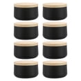 thumbnail image 1 of 8pcs Tinplate Candle Cans Exquisite Gift Boxes Travel Storage Containers, 1 of 6
