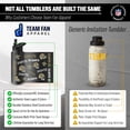 thumbnail image 2 of Botella de Agua Team Fan Apparel New Orleans Saints 1L, 2 of 6