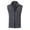 Dark Gray, variant on uikmnh Mens Autumn and Winter Fashion Casual Standing Neck Zipper Pocket Knitted Sweater Vest
