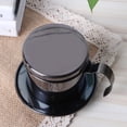 thumbnail image 3 of Stainless Steel Coffee Drip Filters, Portable Single Cup Coffee Maker Pot with Handle and Lids Coffee Drip Brewer for Home Kitchen Office Outdoor Camping, 3 of 7