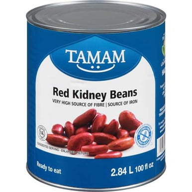 TAMAM Red Kidney Beans Large Bulk  2.84Litre
