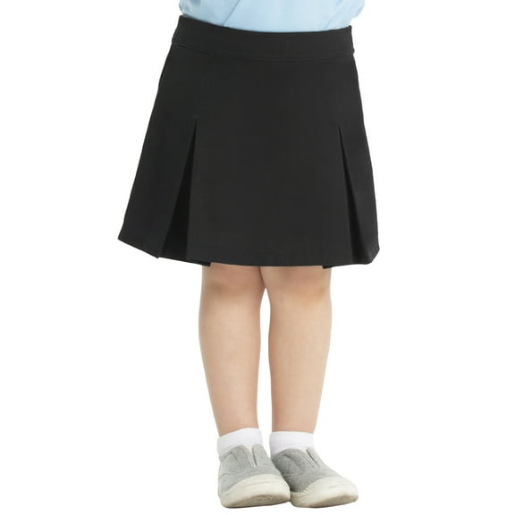 Real School Toddler Girls School Uniform Pleated Scooter Skirt