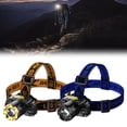 thumbnail image 1 of Misterolina USB Rechargeable Headlamp Flashlight Waterproof LED Head Torch Headlight Band, 1 of 1
