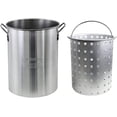 thumbnail image 2 of Chard ASP30, Aluminum Perforated Safety Hanger, 30 Quart Stock Pot and Strainer Basket, 1, Stainless Steel, 2 of 2