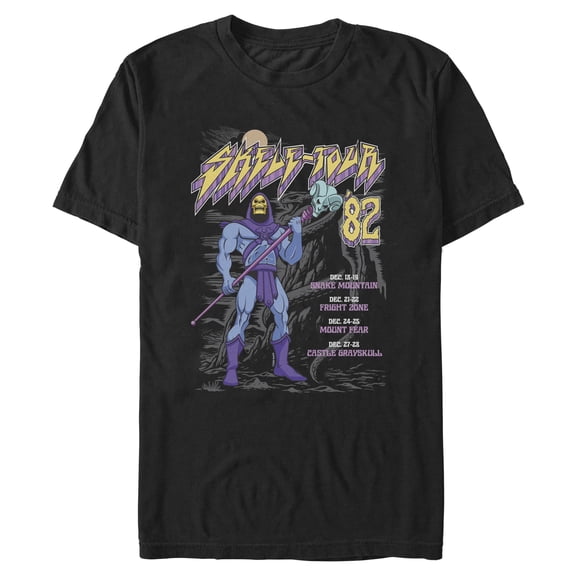Mens Masters of the Universe Skeletor Retro Tour T Shirt