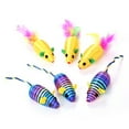 thumbnail image 3 of 10PCS Mice Toy Set Funny Interactive Pet Chase Toy Mouse Toy for Cats Kittens, 3 of 8