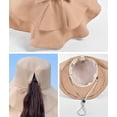 thumbnail image 3 of CoCopeaunts Bucket Hat Sun Hat Wide Brim Beach Hats for Women Casual Sun Protection Hat Windproof Packable Hats Fishing Hiking, 3 of 6