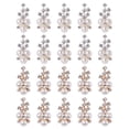 thumbnail image 1 of jifeng 20 Pieces Rhinestone Charms Crystal Beads for Jewelry Making Headdress DIY Craft, 1 of 9