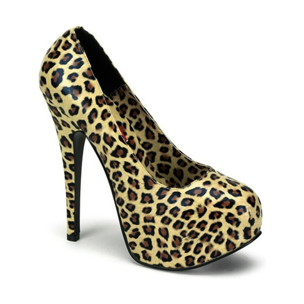 leopard print platform shoes