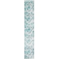 thumbnail image 1 of Unique Loom Sofia Collection Area Traditional Vintage Rug, French Inspired Perfect for All Home Décor, 3' 3 x 19' 8 Runner, Turquoise/Light Blue, 1 of 2