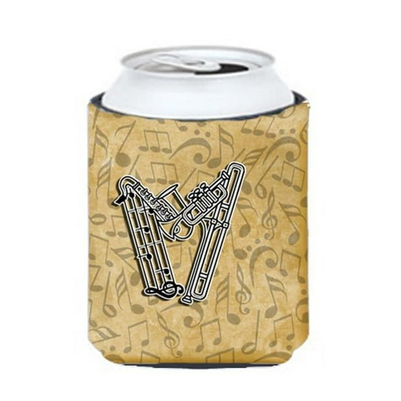 Letter W Musical Instrument Alphabet Can & Bottle Hugger