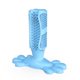 thumbnail image 1 of Cuidado dental cepillo de dientes para perros juguetes para masticar - cepillo de dientes para cachorros de raza pequeña y mediana (color azul), 1 of 5