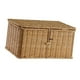 thumbnail image 5 of Canasta de almacenamiento con tapa rectangular Práctico decorativo Organizador casero Bin de almacenamiento para el dormitorio de la oficina Desk Baño 36CMX23CMX16CM, 5 of 8