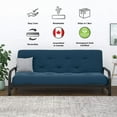 thumbnail image 1 of Signature Sleep Trule 8-Inch Pocket Coil Futon Mattress, Polyester Linen, Full, 1 of 6