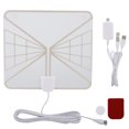 thumbnail image 1 of Amplificador de potencia de antena delgada HDTV TV ISDB ATSC DVBT para receptor de TV estadounidense GJH-158I, 1 of 5