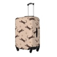 thumbnail image 2 of Daiia Leopard Print Luggage Cover, Thickened Washable Travel Luggage Covers, Elastic Unique Baggage Covers for 18-20 inch Luggage-X-Large, 2 of 9