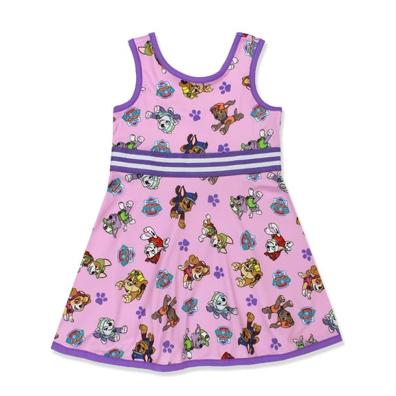 Paw Patrol Toddler Girls Fit and Flare Ultra Soft Dress PWG211DS