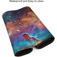 thumbnail image 5 of Gaming XXL Large Mouse Pad,Blue Purple Galaxy Nebula Universe Space Mouse Pad Non-Slip Rubber Base Mouse Pads for Computers Laptop Office, 35.5"x16"x0.12"(900mm x 406mm x 3mm), 5 of 6